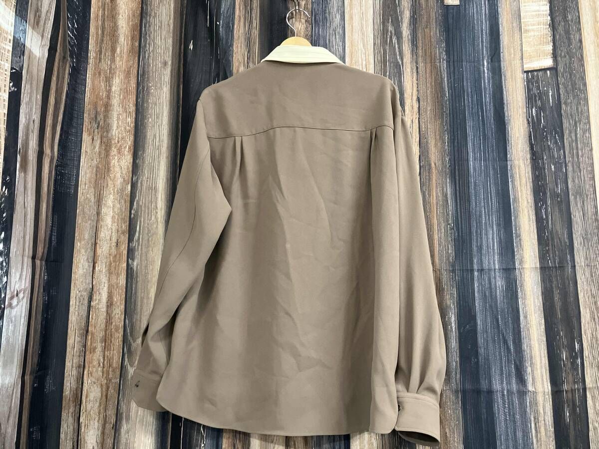 CULLNI クルニ 長袖シャツ ベージュ サイズ1 CULLNI（クルニ） シャツ 「CULLNI」別注 Bi Color Shirt メンズ