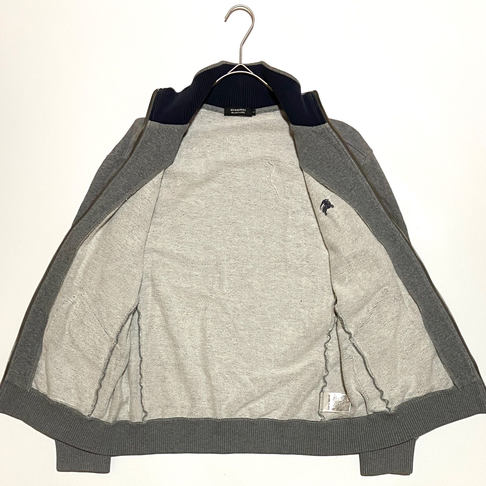 BURBERRY BLACK LABEL バーバリーブラックレーベル ジップアップ