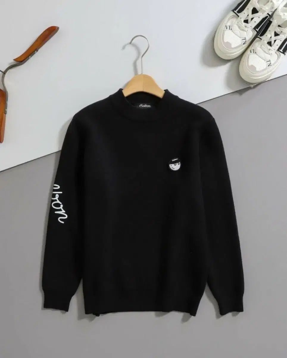 MALBON GOLF マルボンゴルフ ニット デニ バケット 起毛 ラウンド セーター