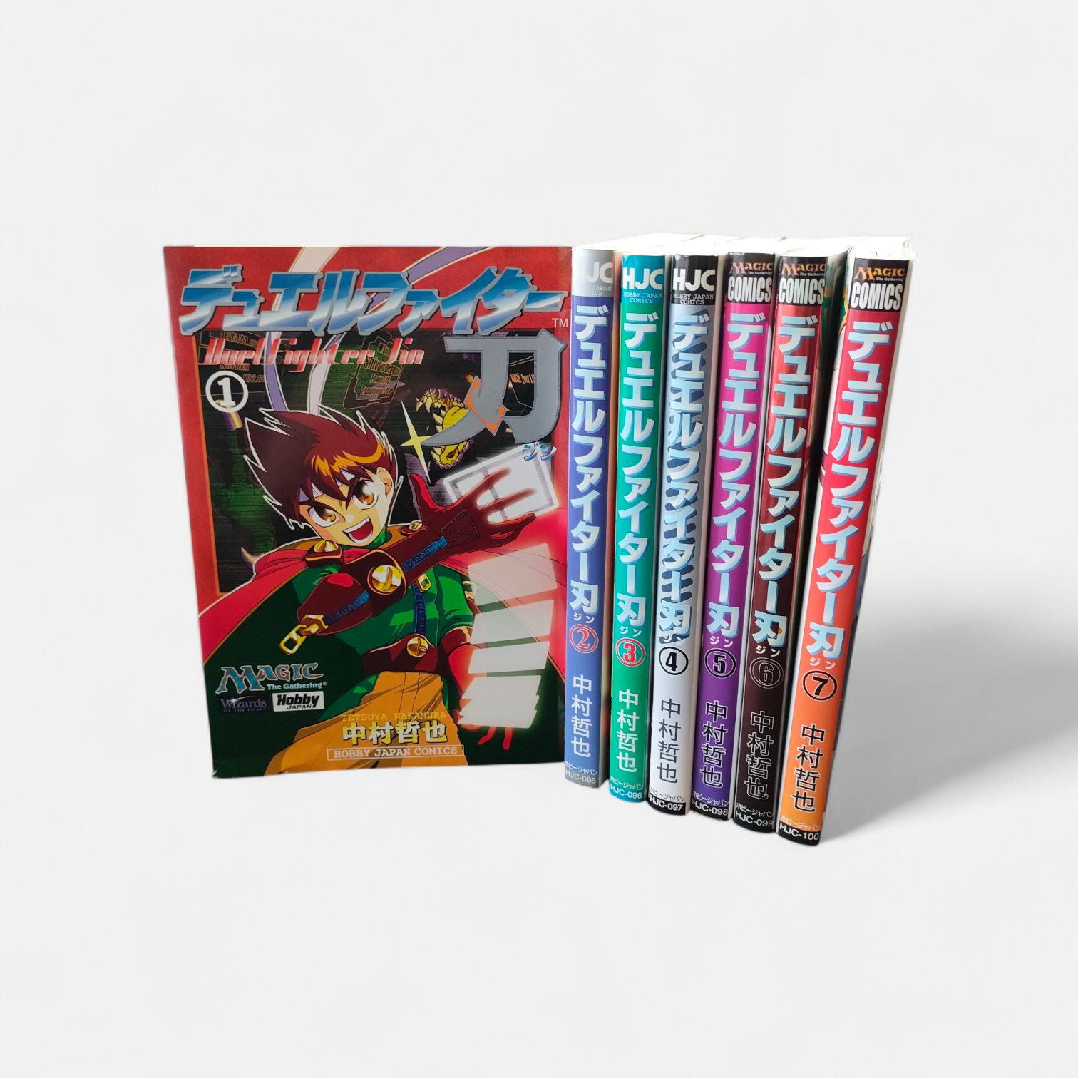 デュエルファイター刃 1-7巻 セット 全巻★中村哲也 ホビージャパンコミックス 全巻初版】デュエルファイター刃 中村哲也 全7巻 ホビージャパン