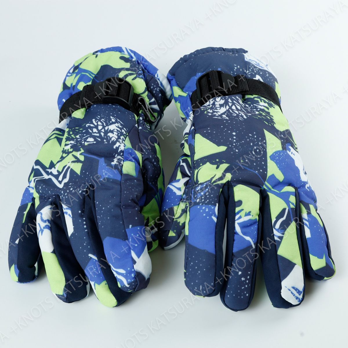 スノーボードグローブ スキーグローブ☆ブルー(L)☆メンズ レディース
