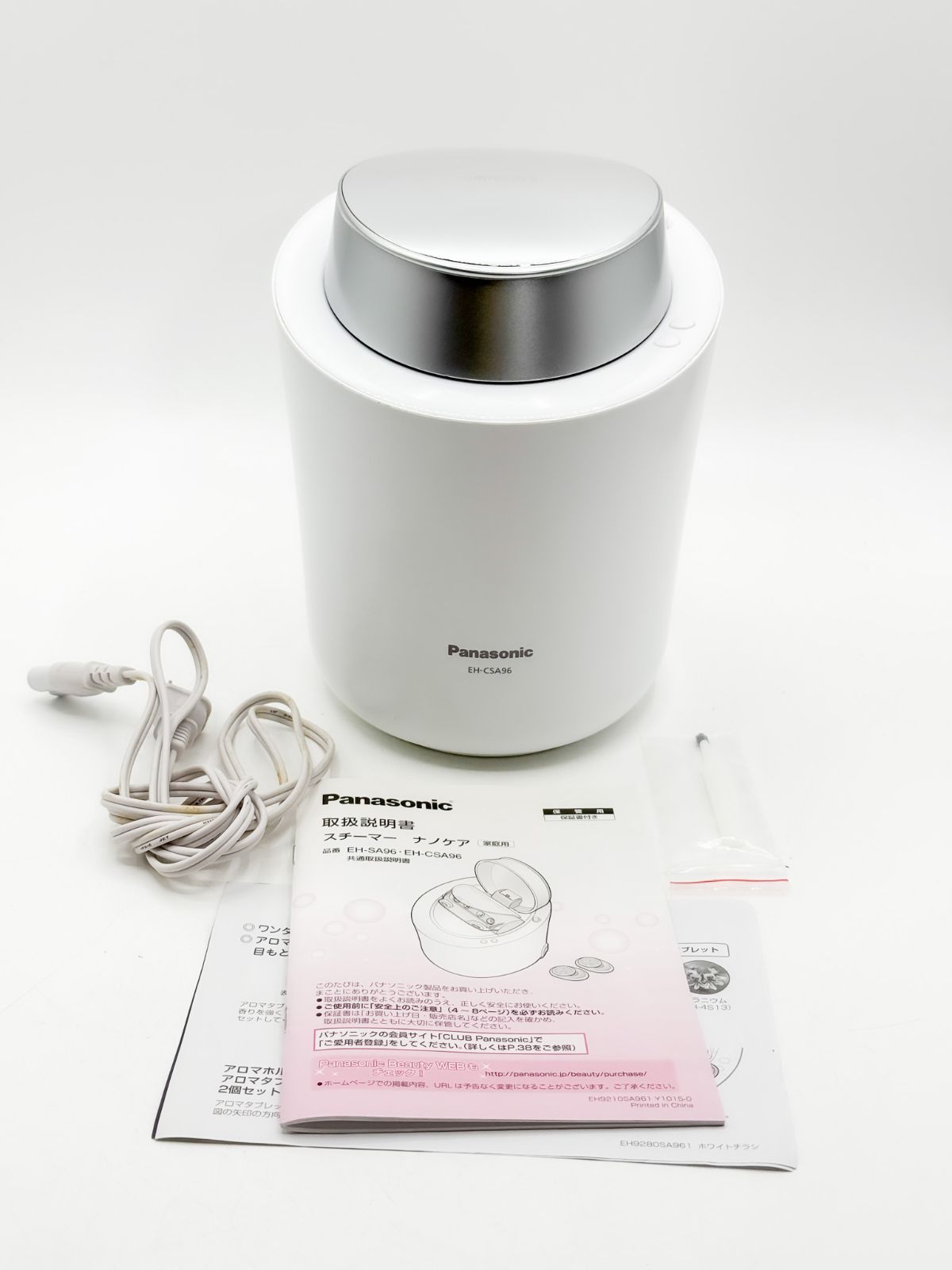 Panasonic スチーマー ナノケア EH-CSA96 中古動作確認済み 付属品あり
