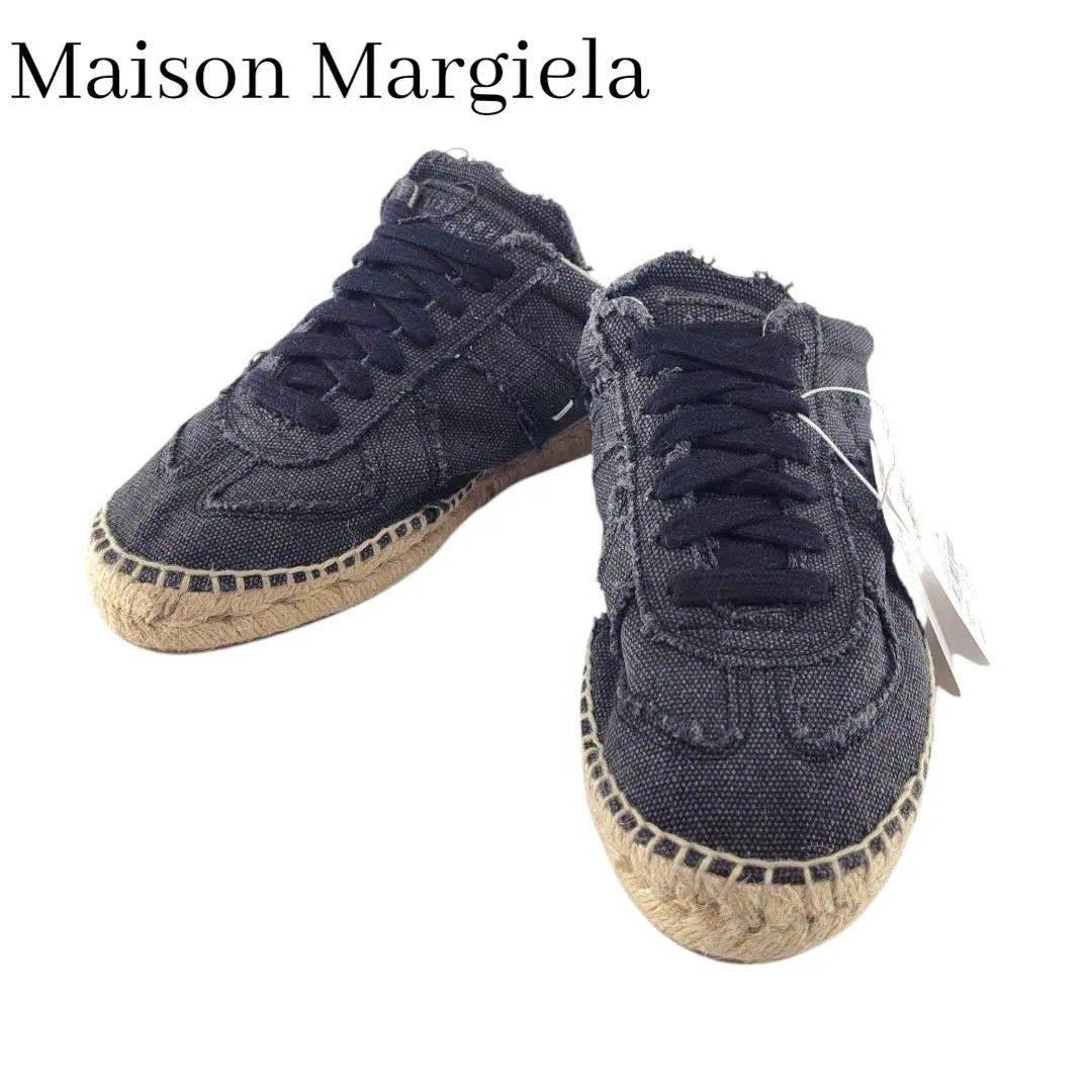 Maison Margiela メゾンマルジェラ スニーカーサンダル デニム生地 ダークグレー 35
