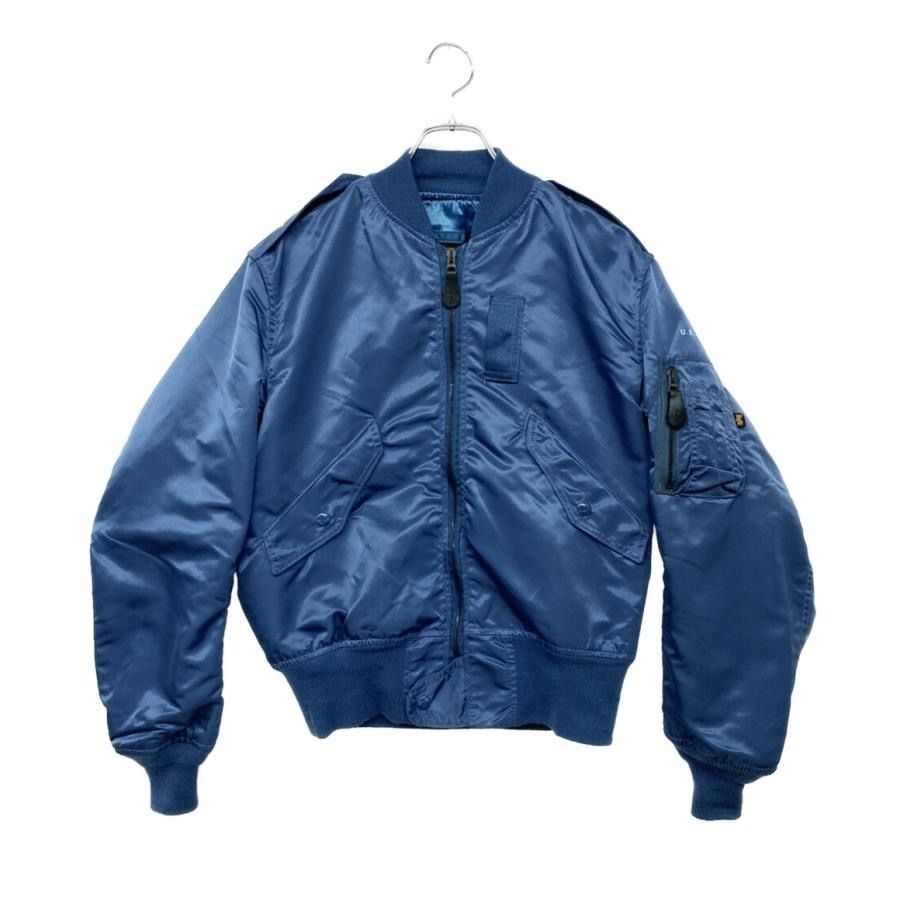 90s USA製 ALPHA L-2A ジャケット size M ネイビー アルファ - メルカリ