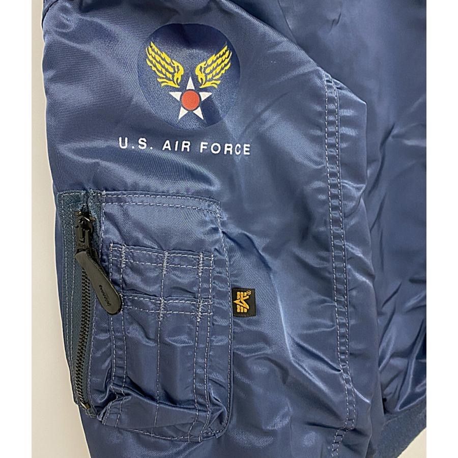 90s USA製 ALPHA L-2A ジャケット size M ネイビー アルファ - メルカリ