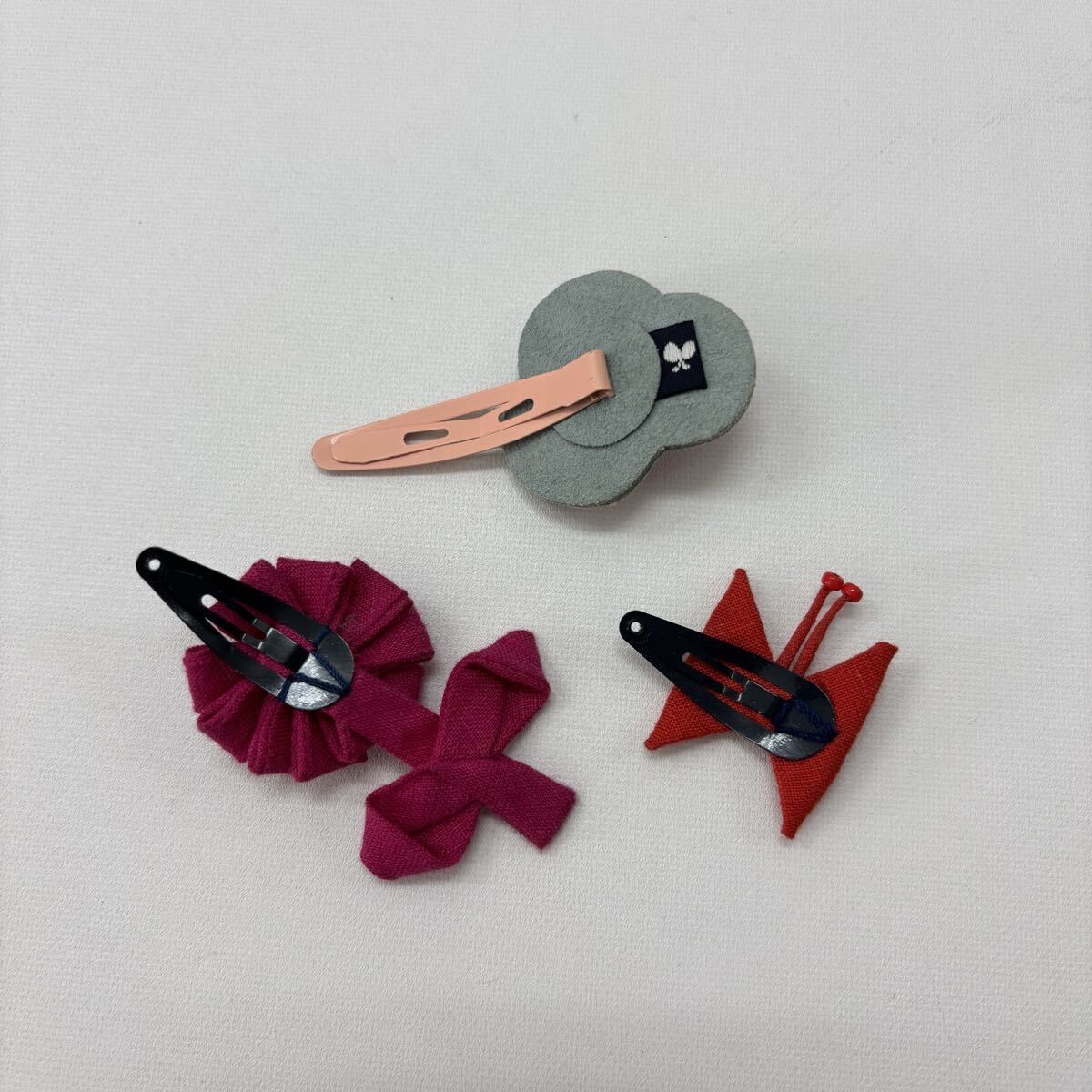 mina perhonen ミナペルホネン ヘアピン 3点 セット お花 蝶々 711