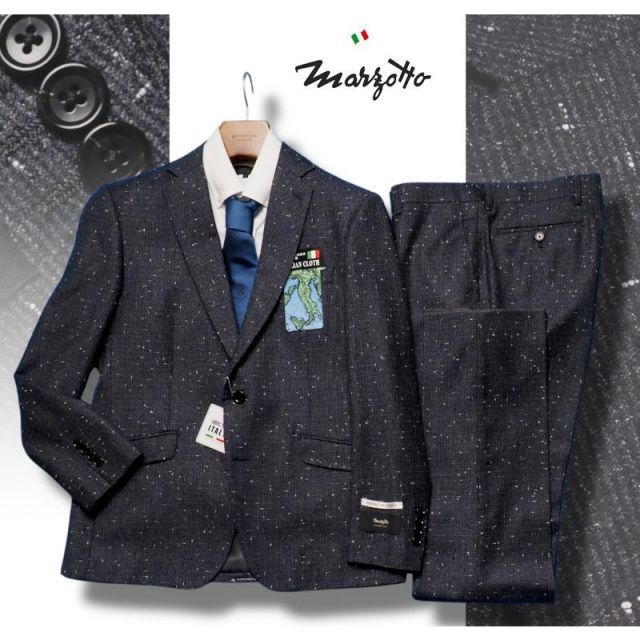 新品9.7万円 大手百貨店扱い 日本製 秋冬『MARZOTTO マルゾット 伊製