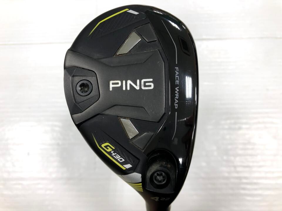 ピン G430 22度 TOUR 2.0 CHROME 85 Sフレックス ユーティリティ 中古