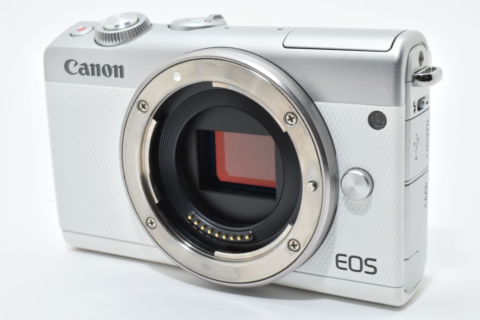 Canon EOS M 100 ホワイト バッテリーチャージャーセット