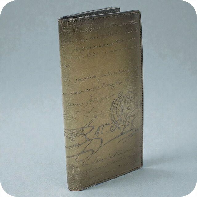 ベルルッティ BERLUTI 財布 メンズ サンタル フラップロングウォレット