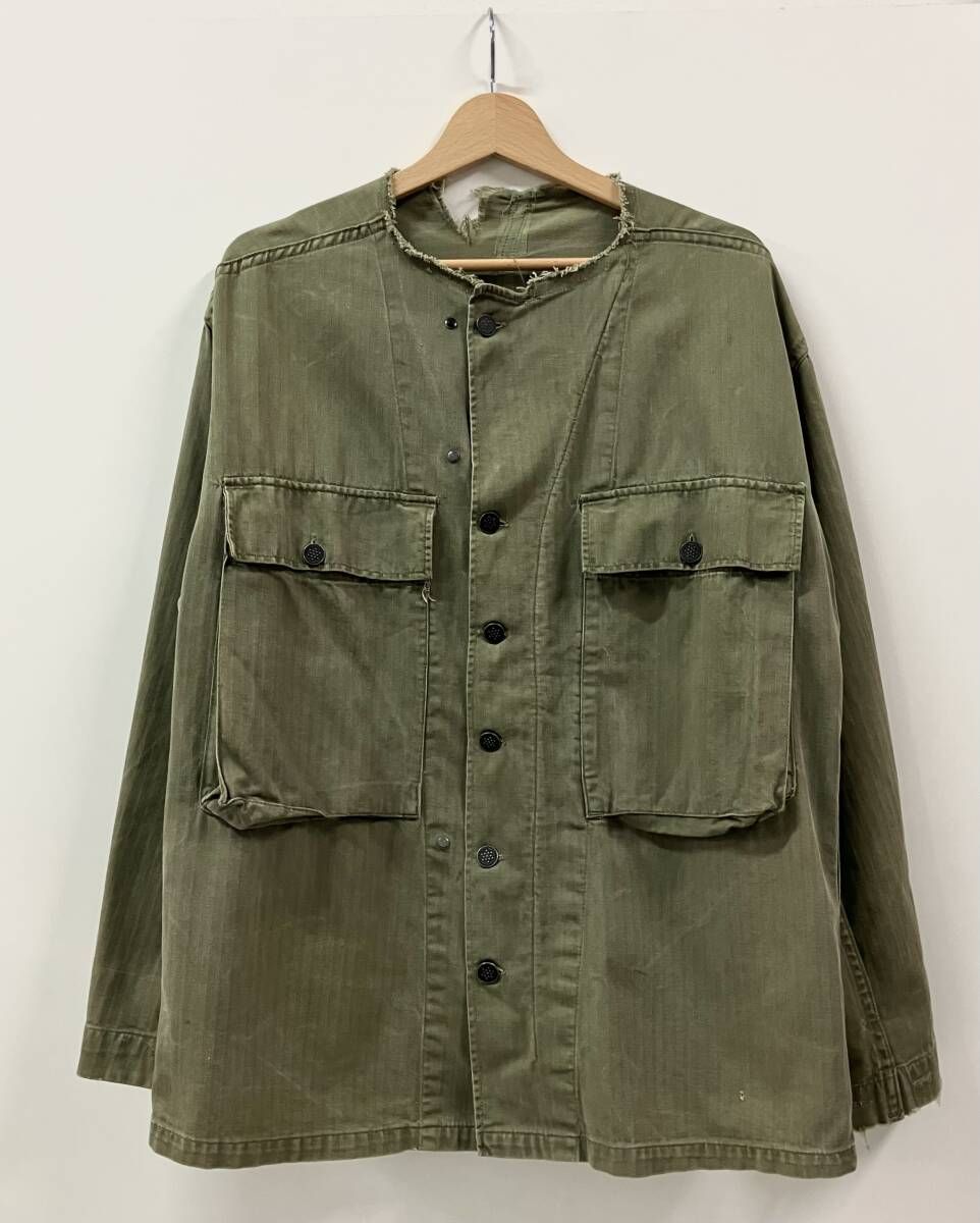 US ARMY アメリカ軍 HBT jacket その他フィールドジャケット サイズ
