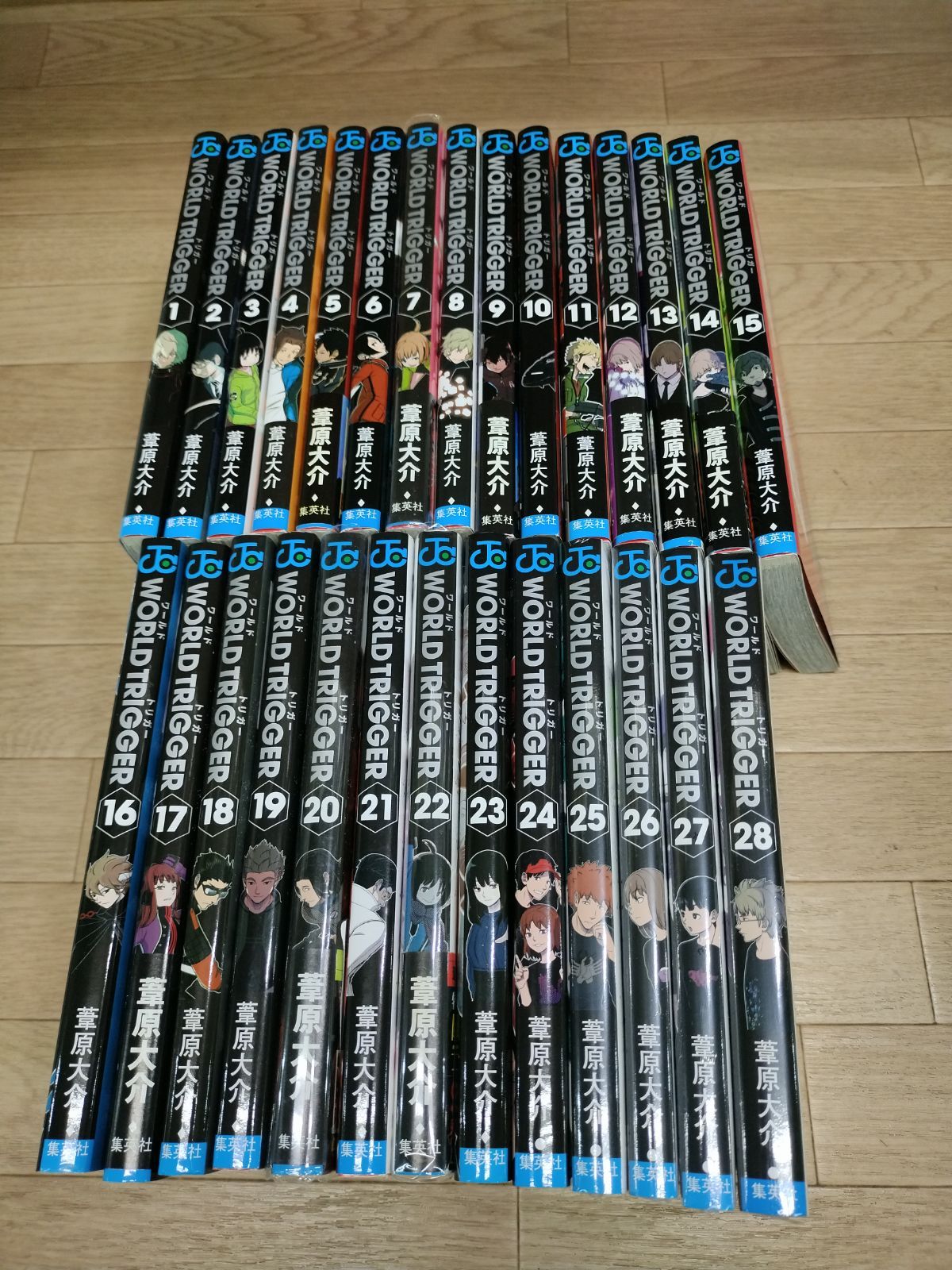 ワールドトリガー（1〜28巻）全巻セット ☆【未開封4冊】ワールド