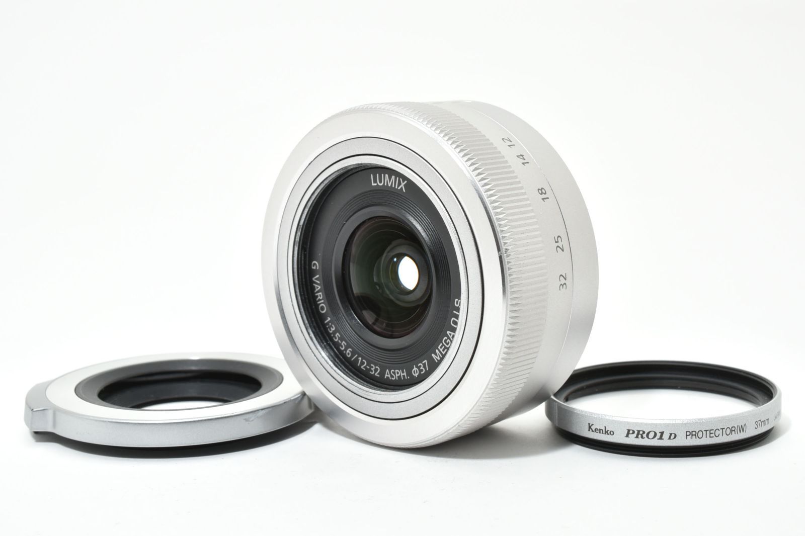 LUMIX G 12-32 シルバー ズームレンズ 37mm Amazon.co.jp
