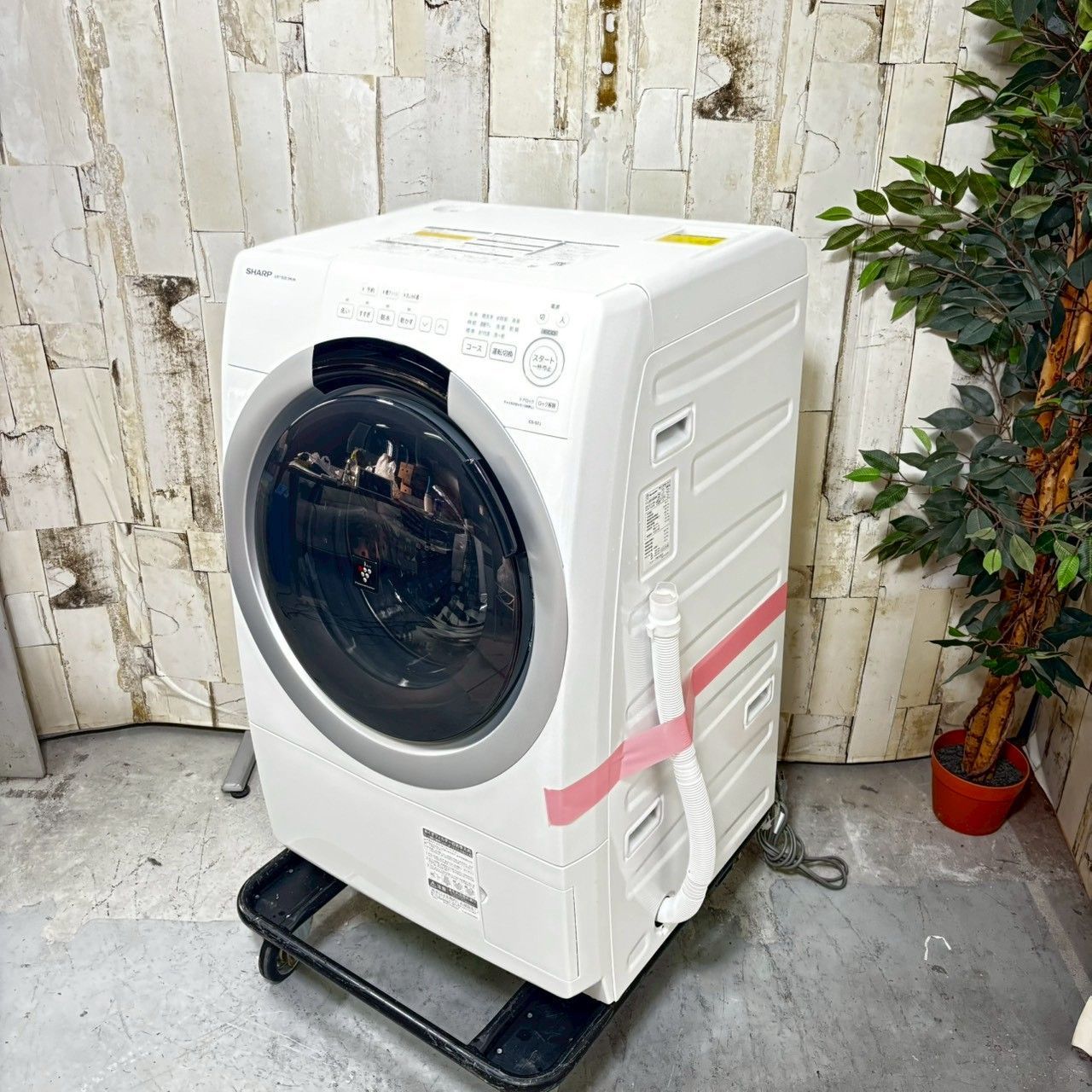  製 SHARP シャープ ES S 7 J WL ドラム式洗濯乾燥機 0 kg ドラム式洗濯機本体 ドラム式洗濯機