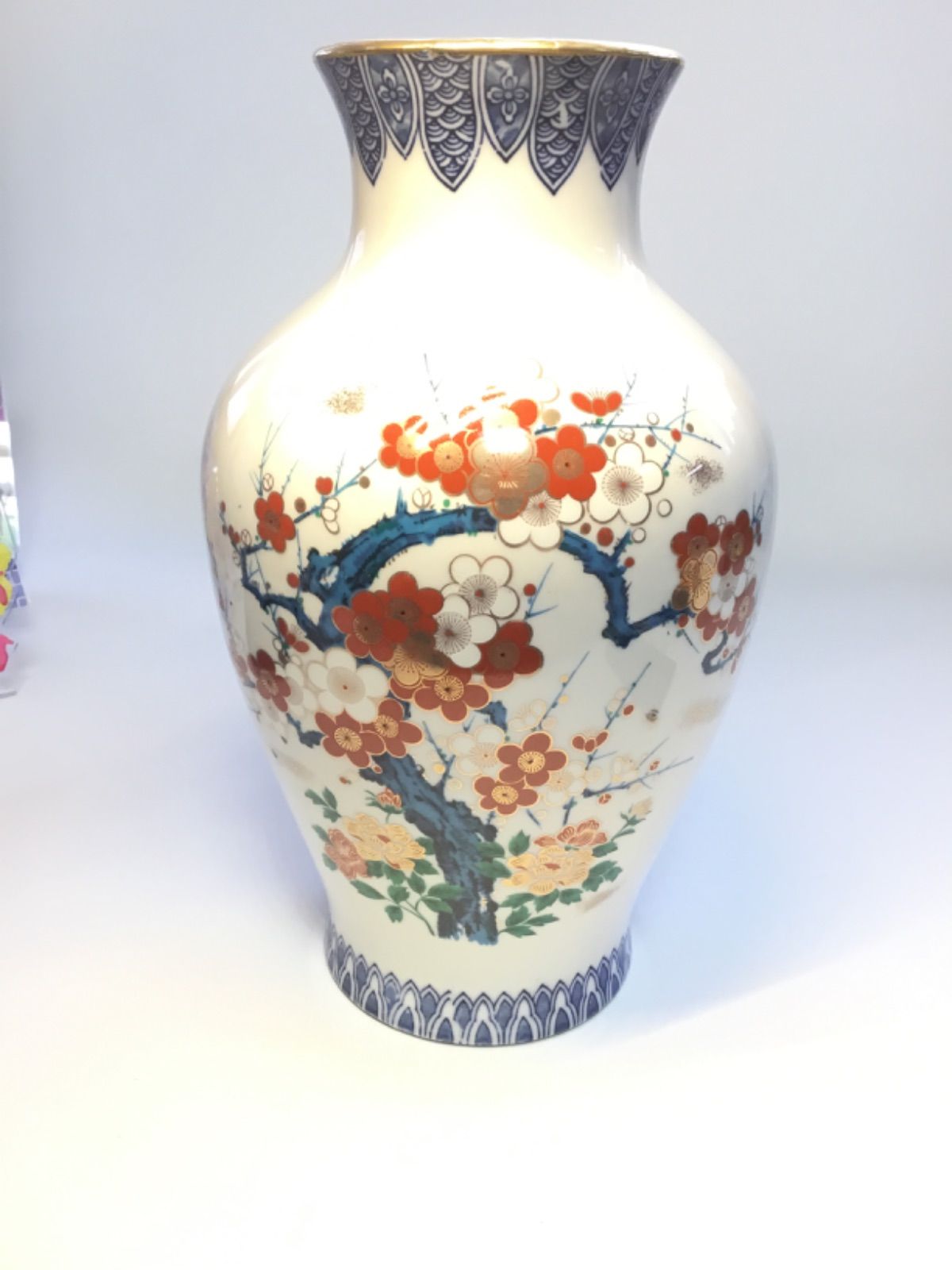 九谷焼 花瓶 西峰 - メルカリ