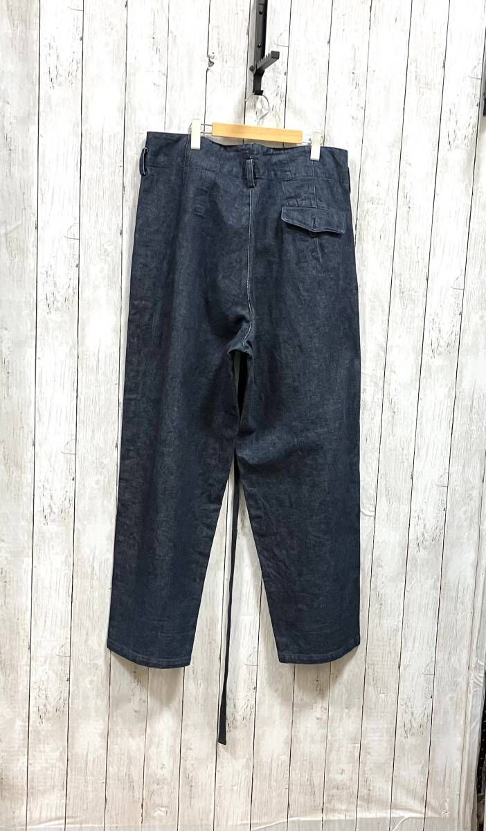 YOHJI POUR HOMME その他ロングパンツ 97 SS サスペンダーワイドヒ ッグデニムパンツ HU-P 62-065 INDIGO ARCHIVE サイズM