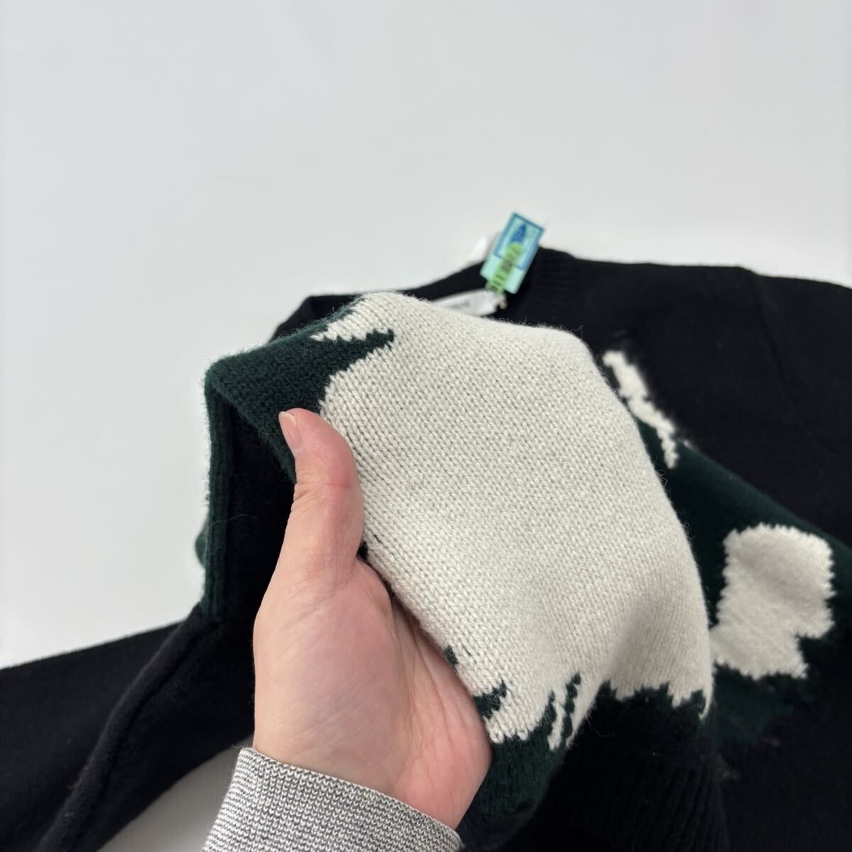 MAISON KITSUNE メゾン キツネ BIG FOX HEAD PULLOVER JM00527KT1006