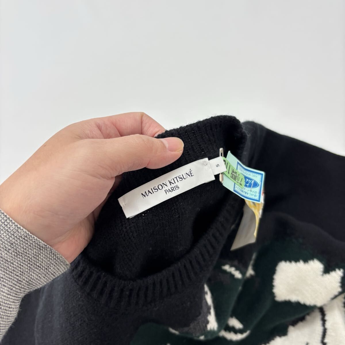 MAISON KITSUNE メゾン キツネ BIG FOX 最高 HEAD PULLOVER