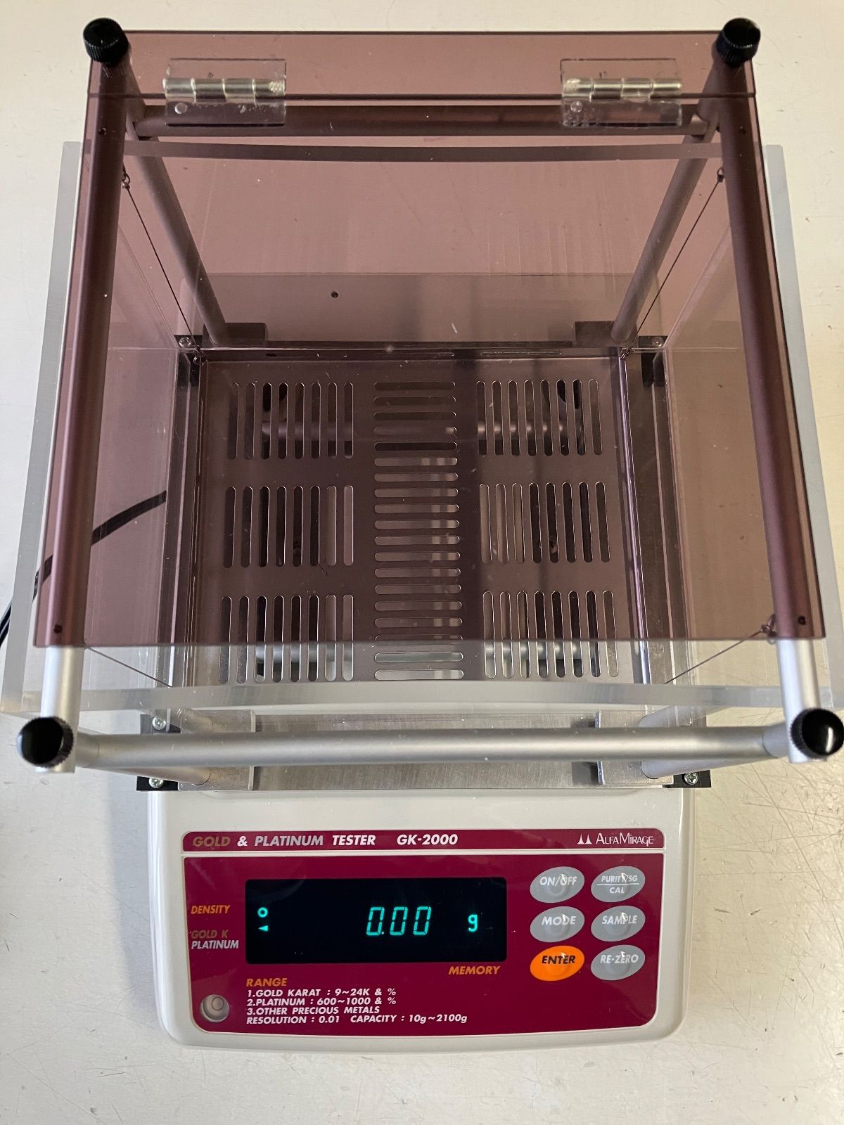 貴金属テスター 比重計 GK-2000 ALFA MIRAGE アルファミラージュ