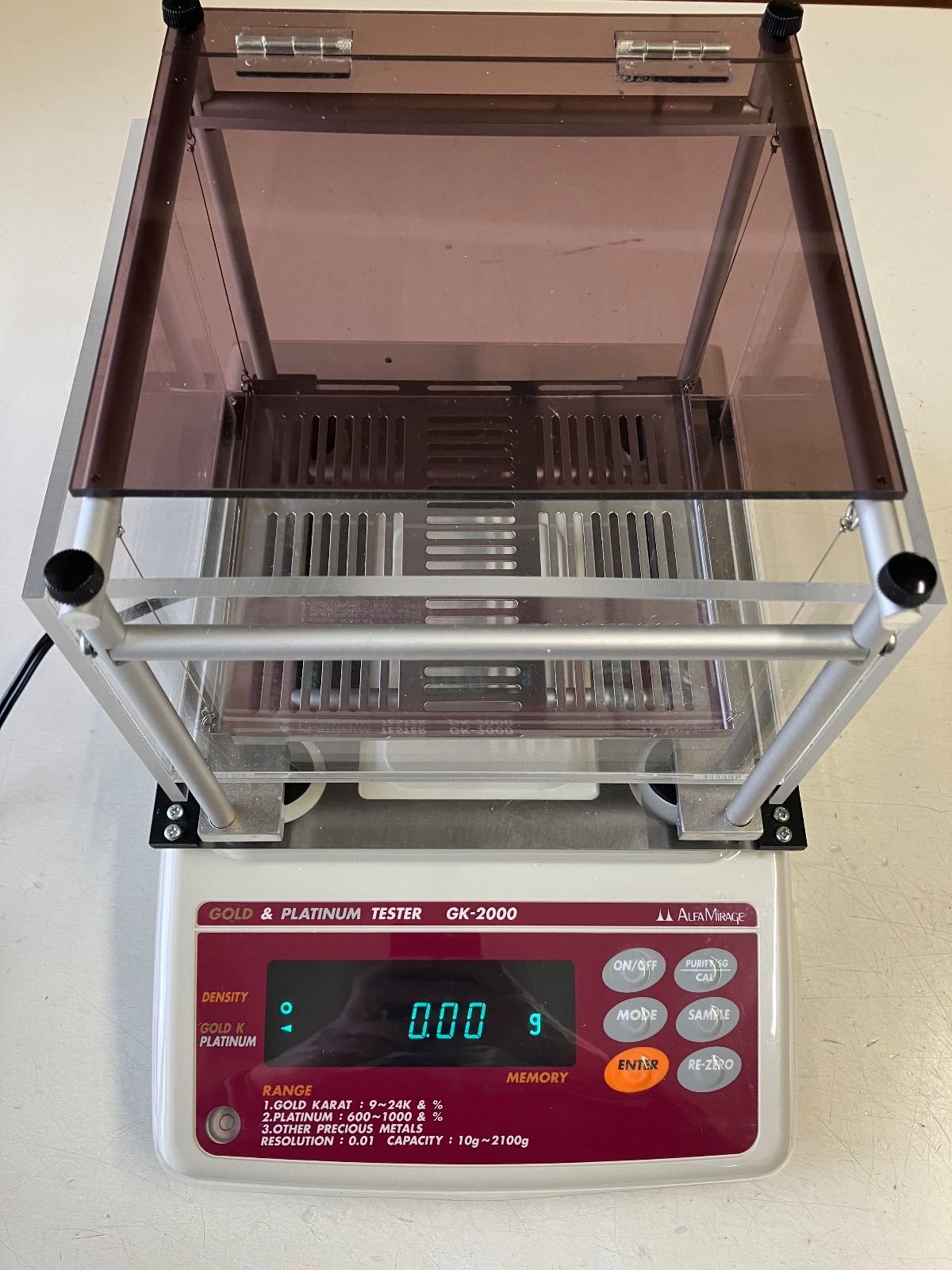 貴金属テスター 比重計 GK-2000 ALFA MIRAGE アルファミラージュ