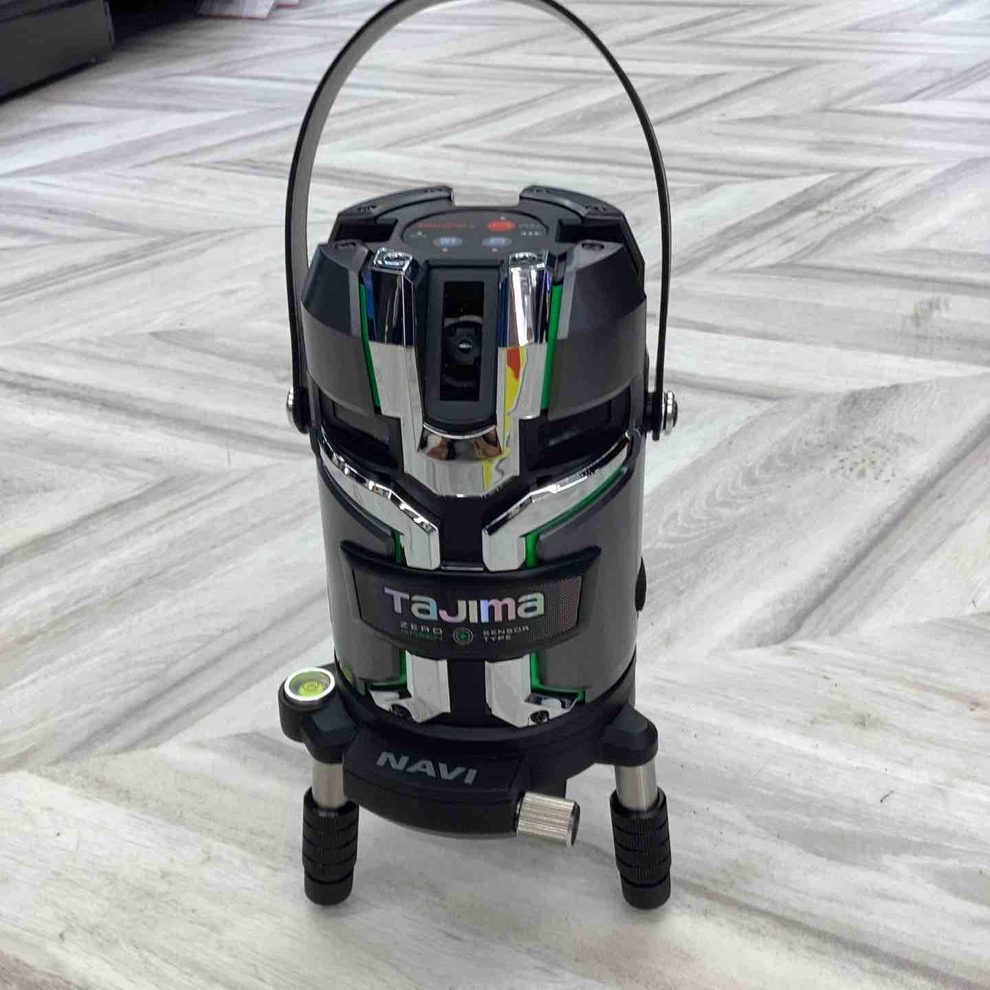 タジマ グリーンレーザー墨出し器 -KJC SET 本体 受光器 三脚セット