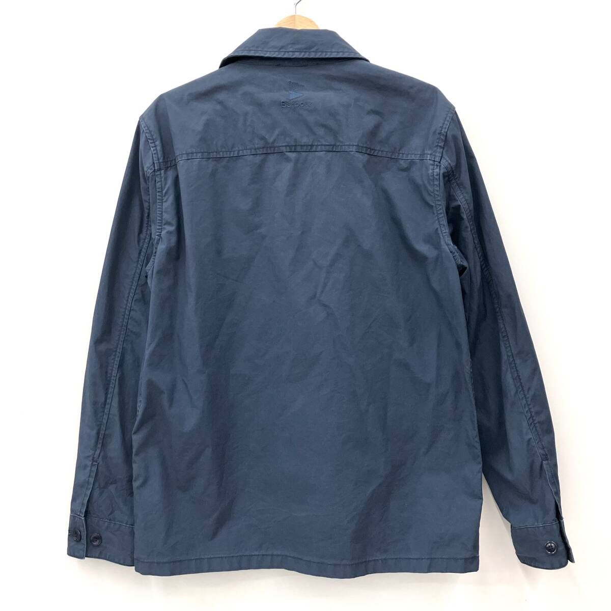 バブアー　ブルー　ジャケット BARBOUR バブアー コットンジャケット 2102317 ネイビー サイズM
