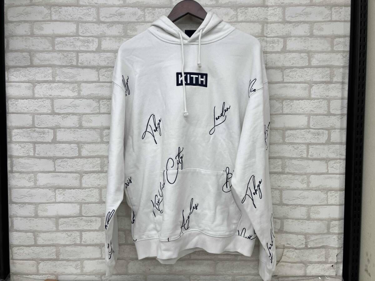 KITH City Script hoodie キス シティー スクリプト フーディ 長袖