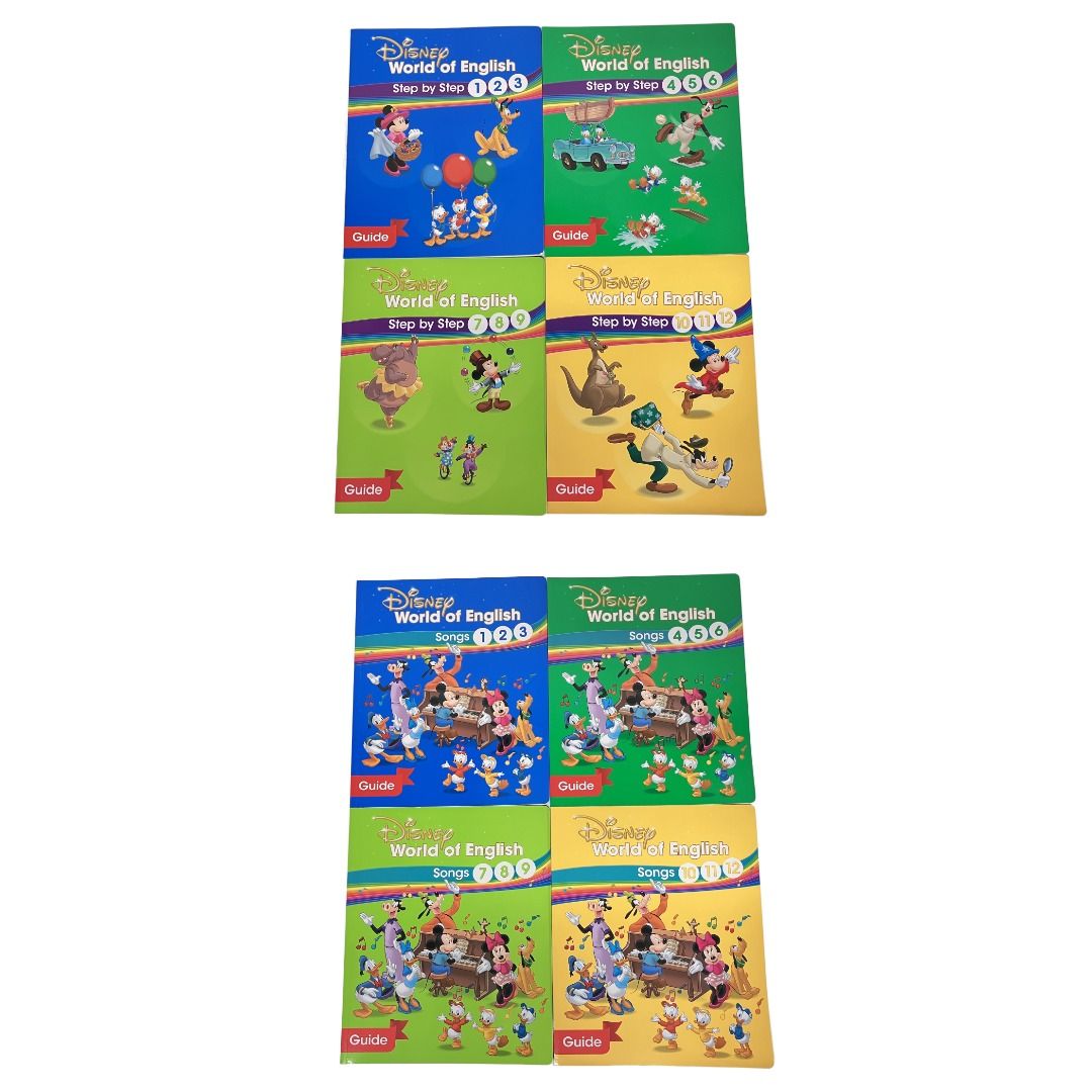 教材 DWE(ディズニーワールドオブイングリッシュ)メインプログラムベーシック DWE メインプログラム ディズニー ワールド イングリッシュ 2019年頃