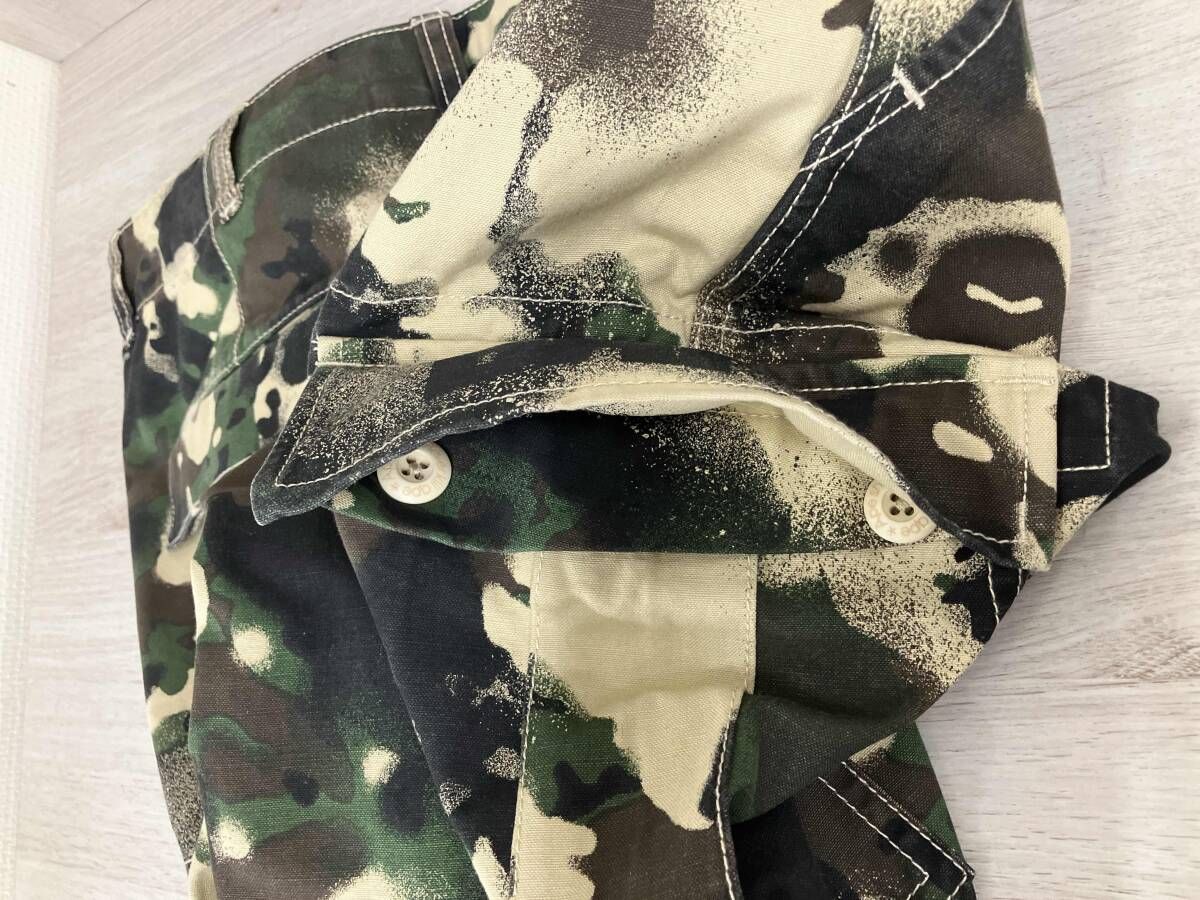 A BATHING APE 綿100% ハーフパンツ 001SPL301003M 2024 サイズ L ape