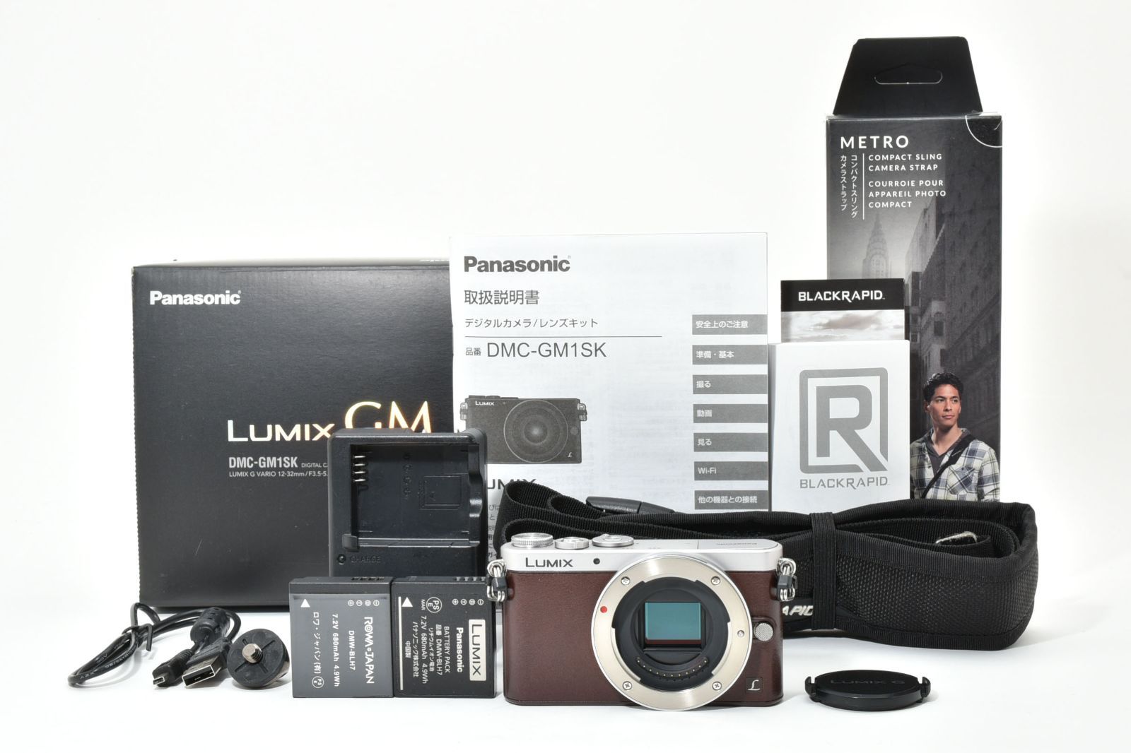 美品】Panasonic パナソニック LUMIX DMC-GM1S ボディ シャッター数