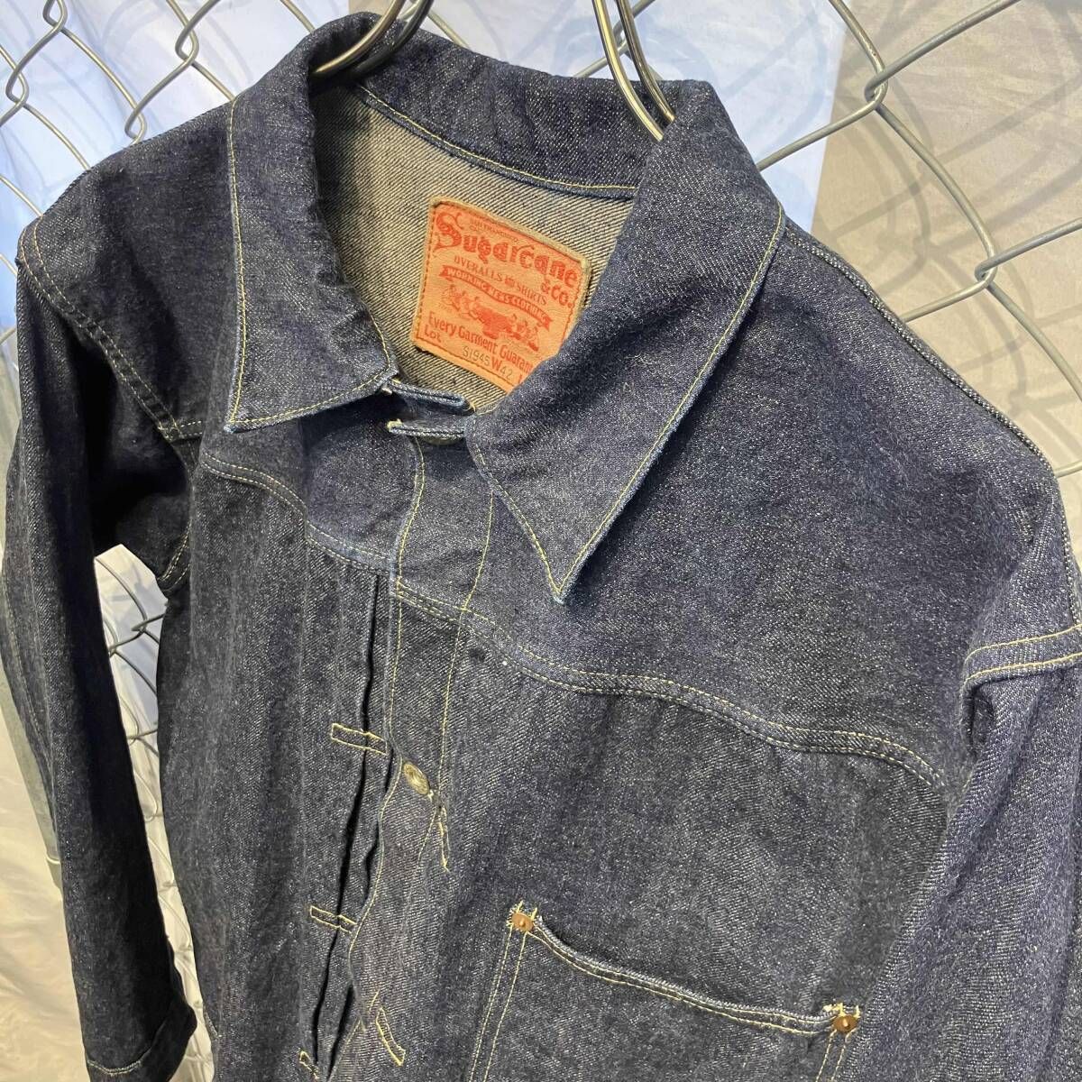 SUGAR CANE デニムジャケット S1945 大戦モデルsize W42 インディゴ