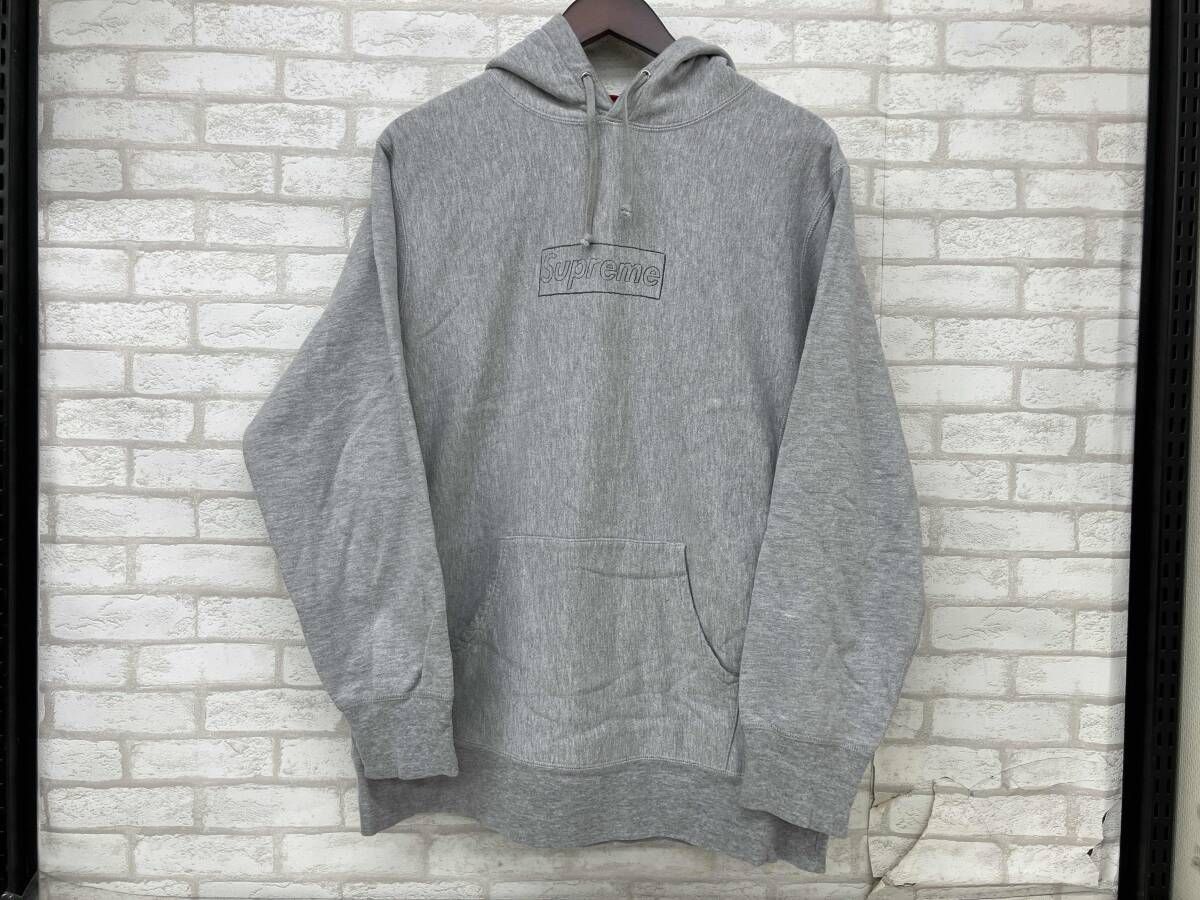 Supreme KAWS 21SS Chalk Logo Hpoded Sweat シュプリーム カウズ