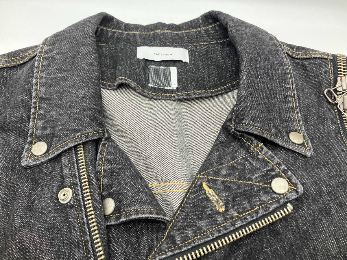 FACETASM BIG DENIM RADING JACKET ファセッタズム ビッグ デニム