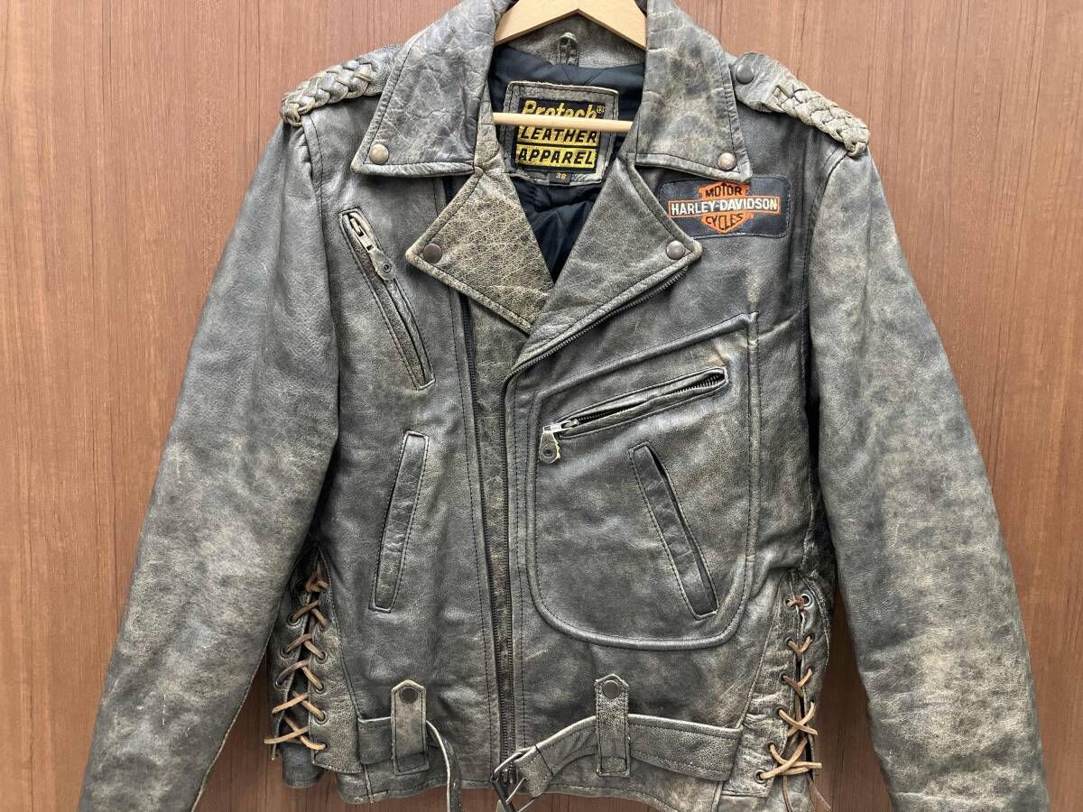 HARLEY DAVIDSON ダブルライダース サイズ38 - メルカリ