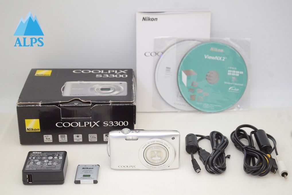 良品 Nikon ニコン COOLPIX S3300 コンパクトデジタルカメラ