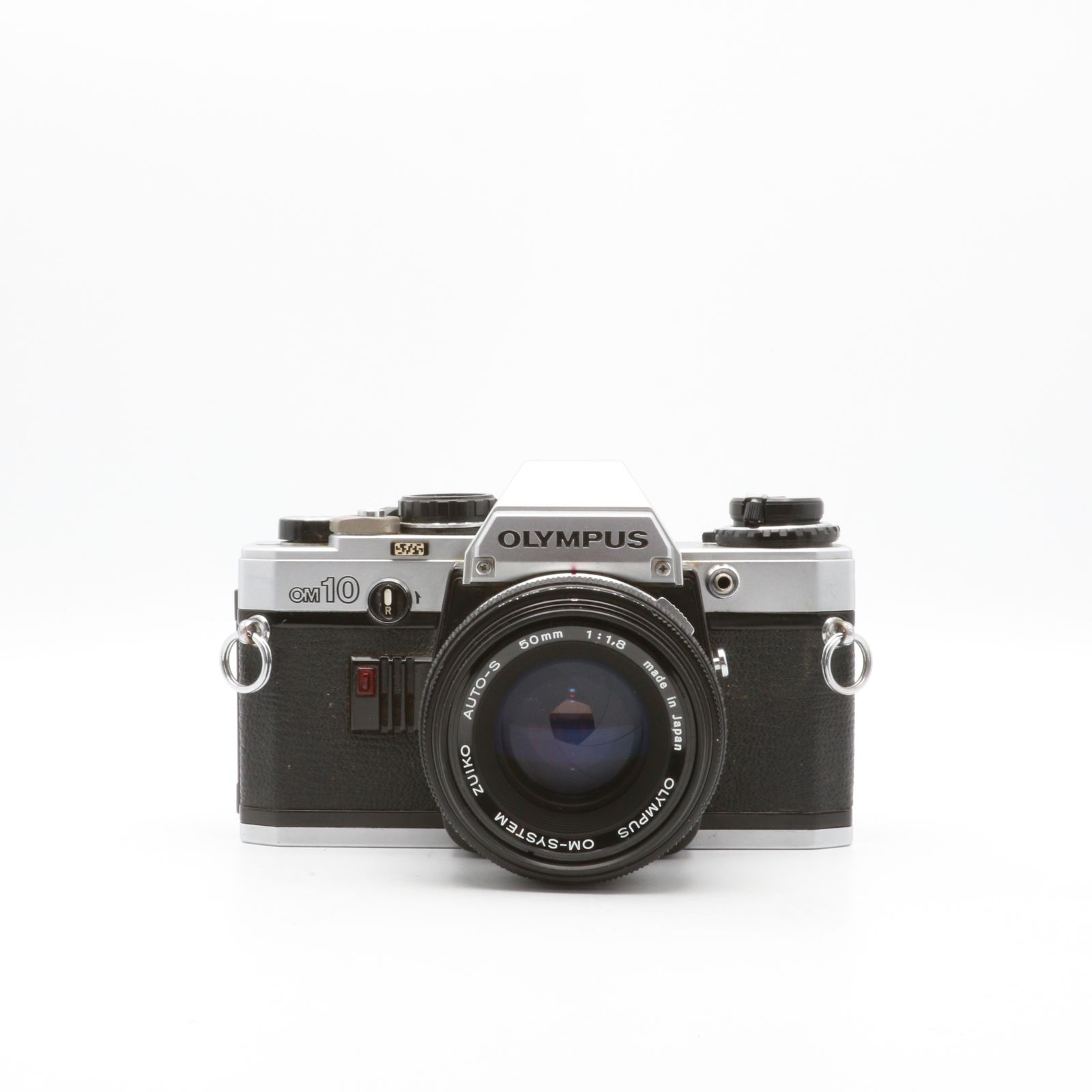 完動品】OLYMPUS OM10 ZUIKO AUTO-S 50mm F1.8レンズセット フィルム