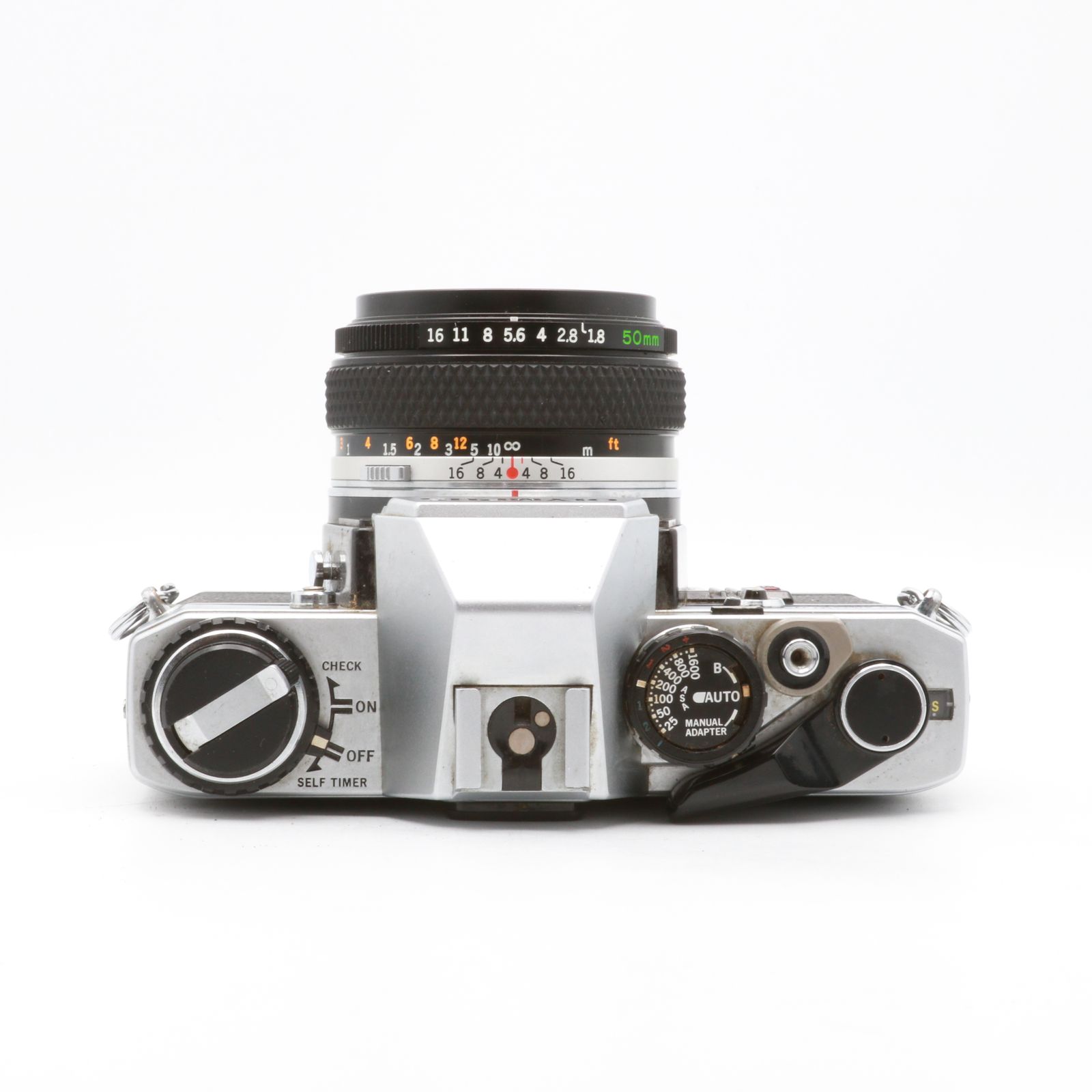 完動品】OLYMPUS OM10 ZUIKO AUTO-S 50mm F1.8レンズセット フィルム