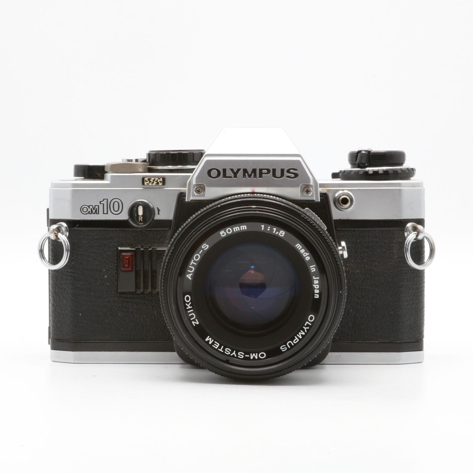 完動品】OLYMPUS OM10 ZUIKO AUTO-S 50mm F1.8レンズセット フィルム