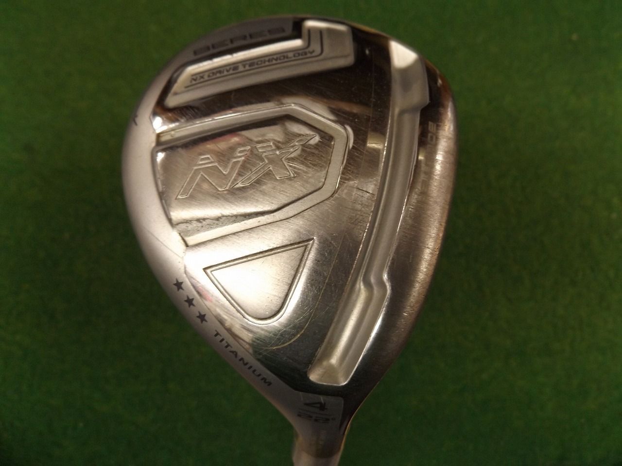 3912 BERES NX 4 22° VIZARD TH 6 UNI FLEX 差戻し カバー有 ホンマ ベレス ユーティリティ 994873