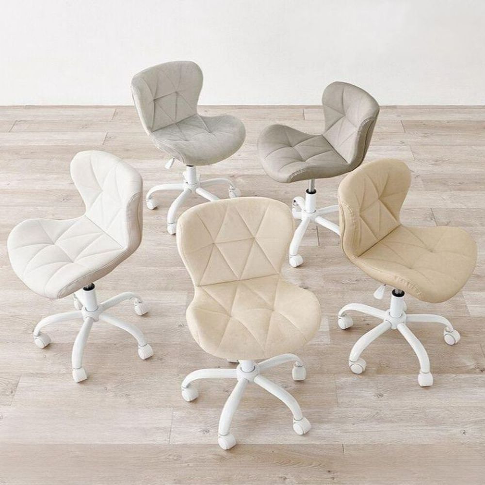 チェア 座高41-49 cm デスクチェア 椅子 くすみ 座高低め オフィスチェア 学習チェア ワークチェア シンプル おしゃれ かわいい キュート リビング 書斎 子供部屋 ワンルーム 1人暮らし