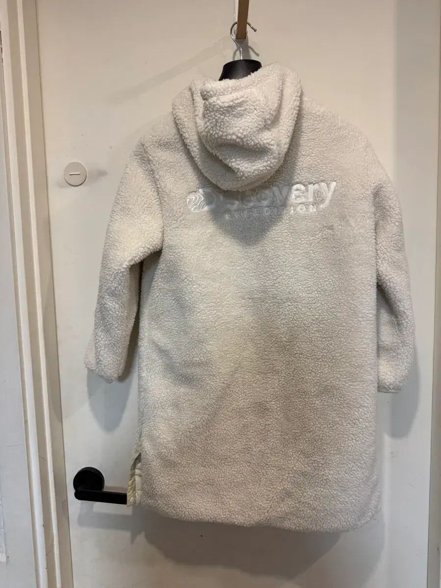 DISCOVERY キッズ フリース ダウンジャケット ロング丈