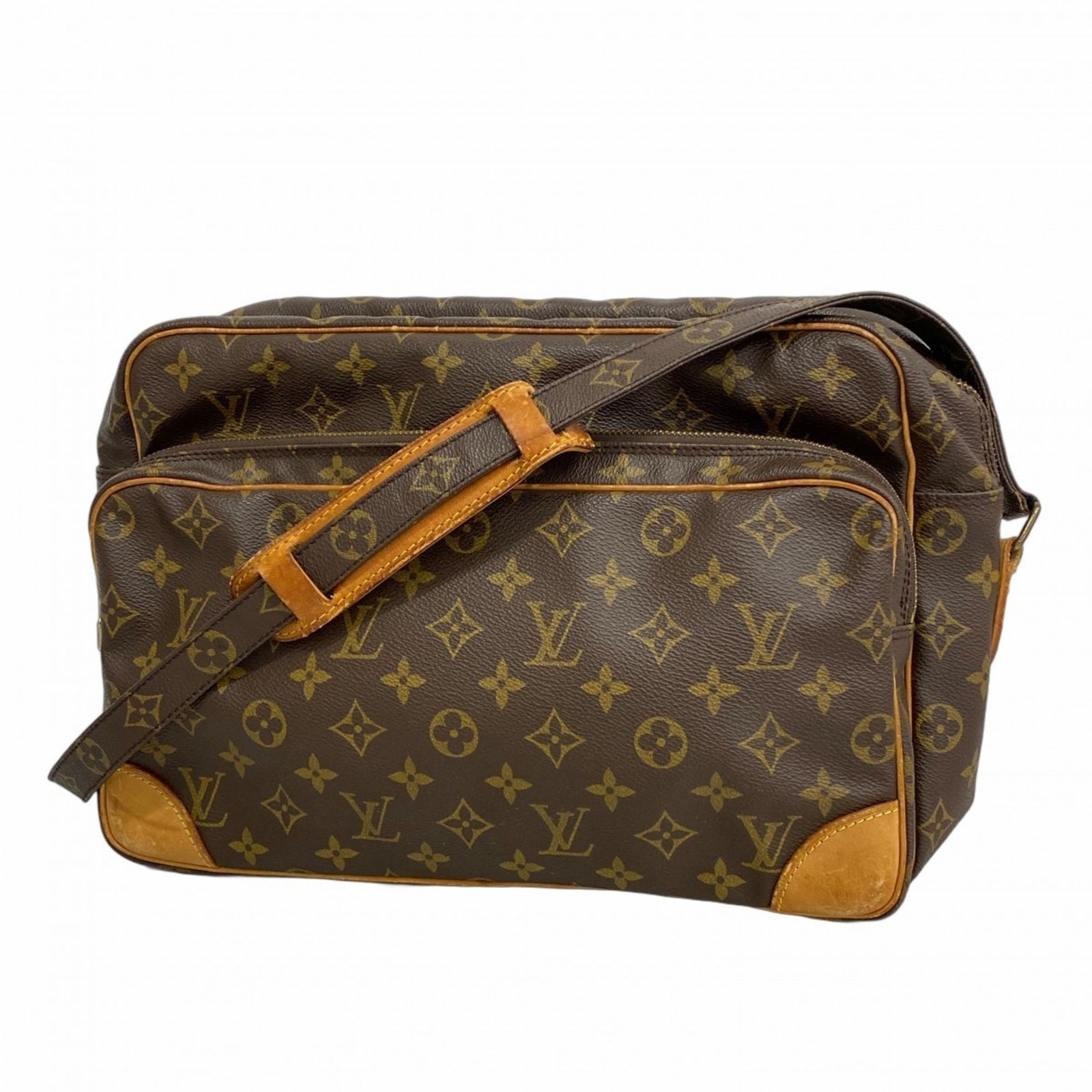 ルイ ヴィトン Louis Vuitton ショルダーバッグ モノグラム ナイルGM M 45242 ブラウンレディース