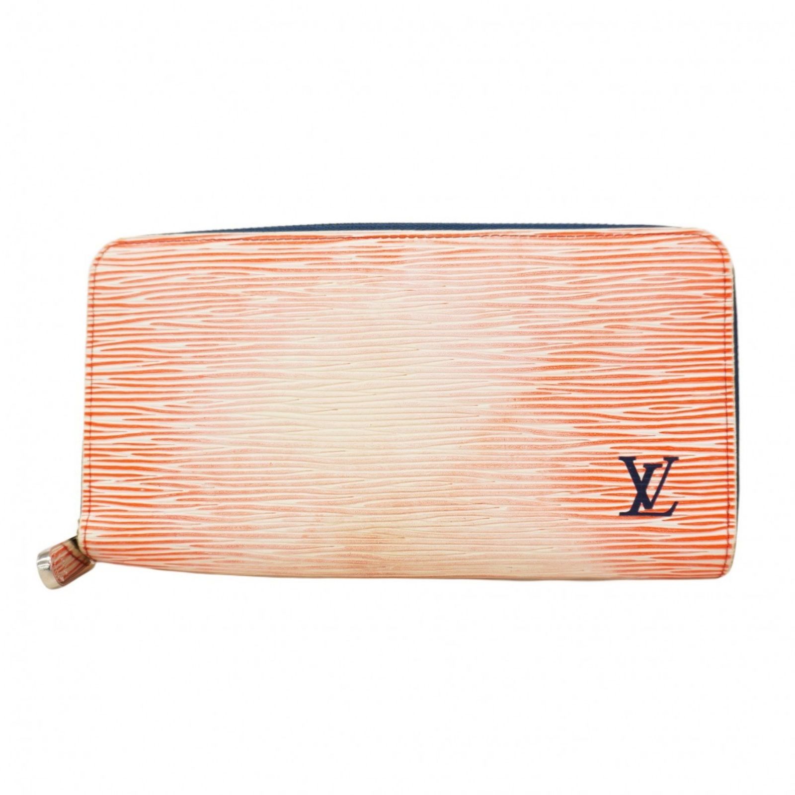 ルイ ヴィトン Louis Vuitton 長財布 エピ デニム ジッピーウォレット M 64078 ルージュレディース