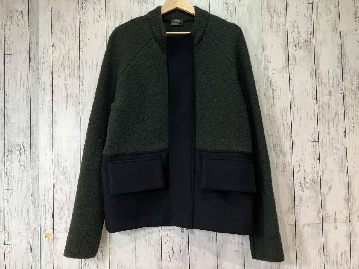 Jil sander ジルサンダー KRJMLW0026 ジャケット モスグリーン系x