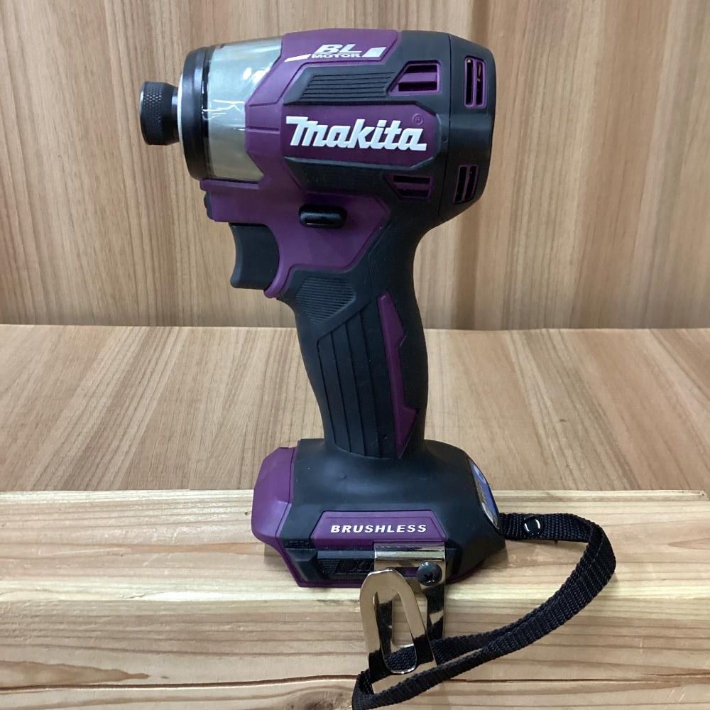 品 makita マキタ 18 V充電式インパクトドライバ 色オーセンティックパープル 201