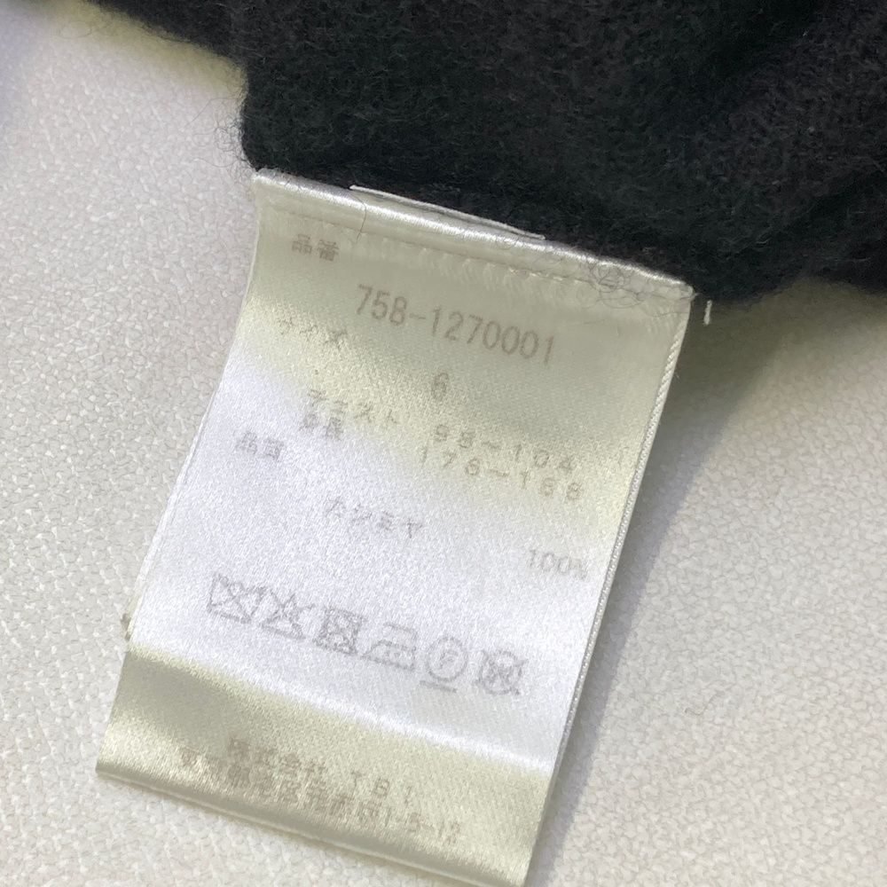 サイズ：6 MASTER BUNNY EDITION マスターバニーエディション カシミヤ