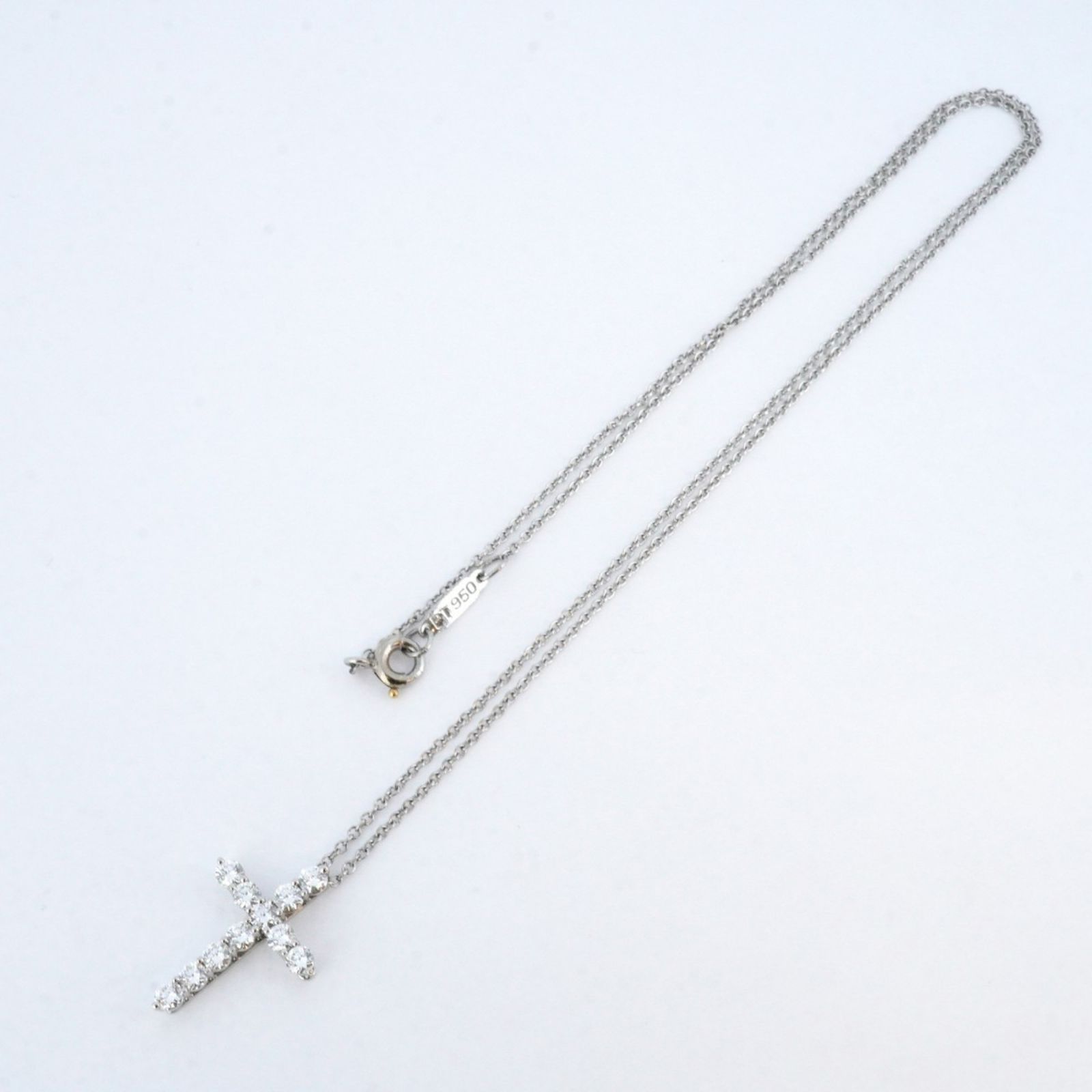 ティファニー(Tiffany) ティファニー ネックレス スモールクロス 11PD