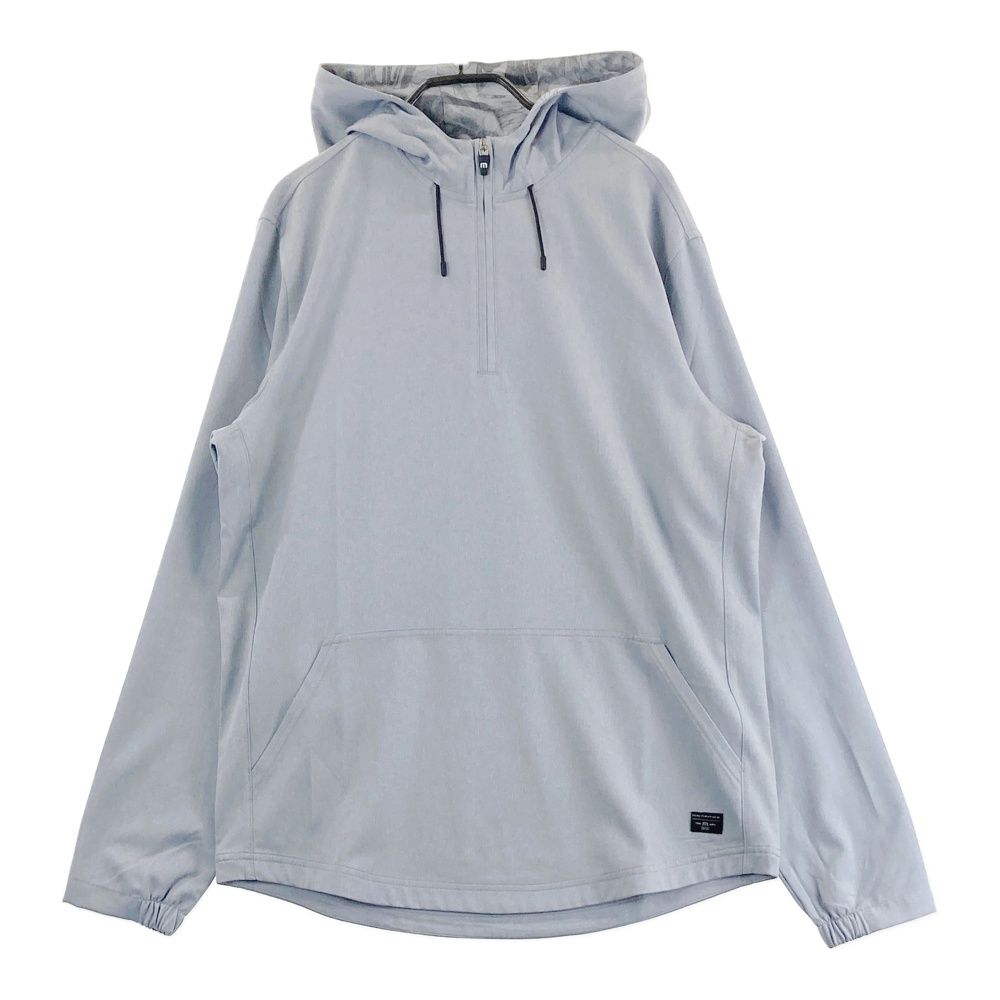 サイズ M TRAVIS MATHEW トラビスマシュー パーカー グレー系 ゴルフウェア メンズ ストスト