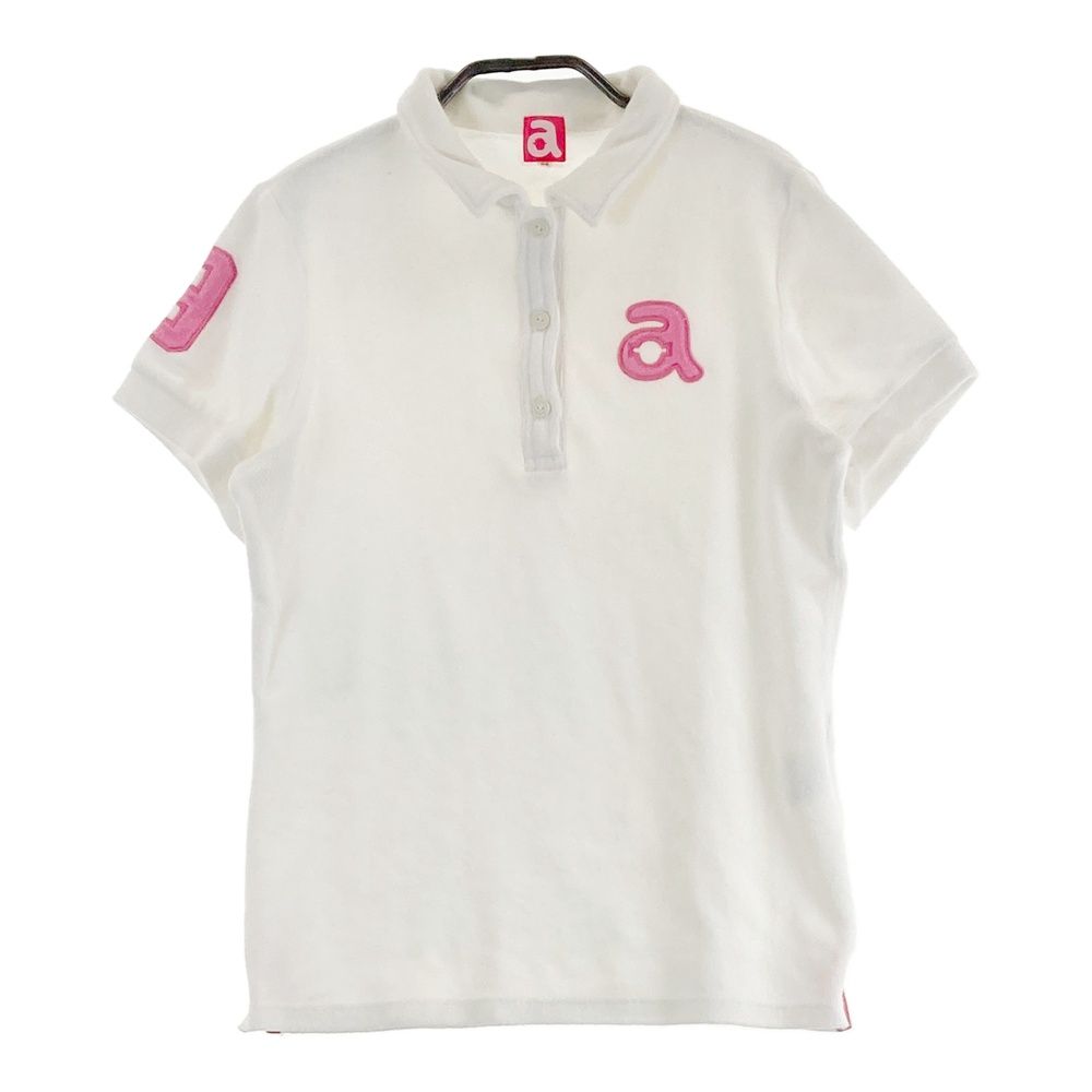 【美品】アルチビオ ポロシャツ 半袖 38サイズ サイズ：38 ARCHIVIO アルチビオ 半袖ポロシャツ パイル地 ホワイト系