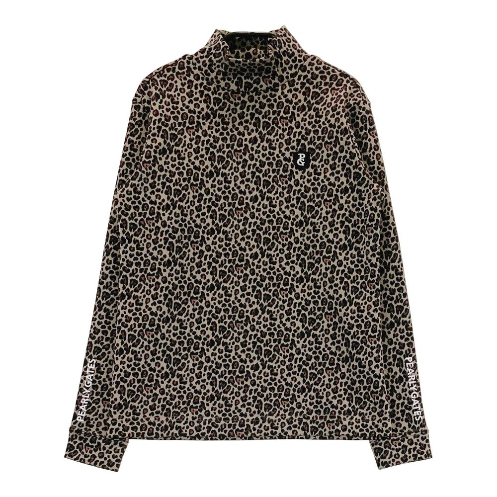 サイズ：0 PEARLY GATES パーリーゲイツ ハイネック長袖Tシャツ